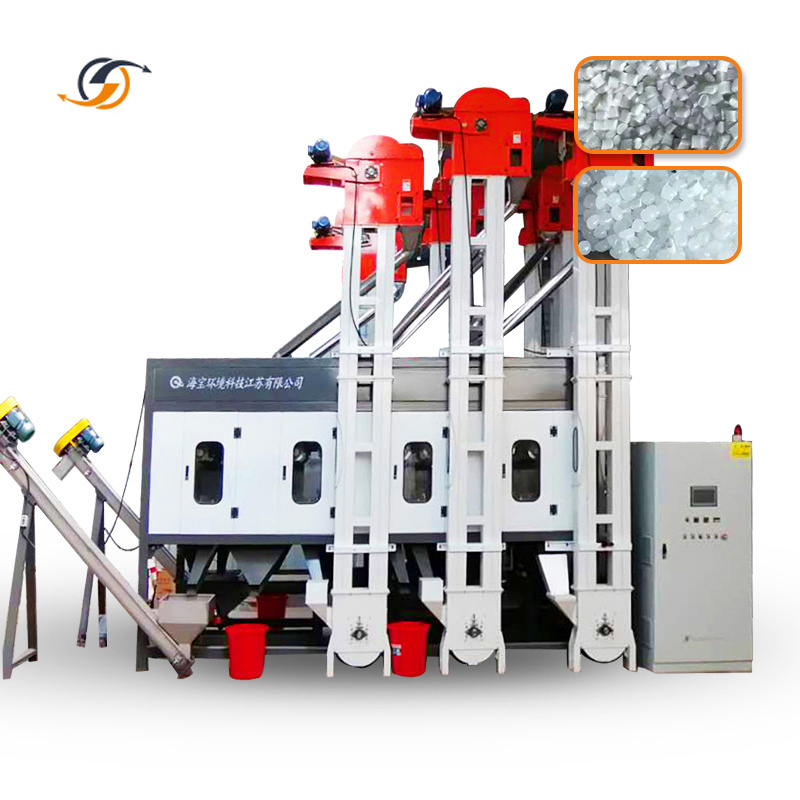 Plastic Recycling Machine Waste Recycling Plant mixed plastic PE PP PET PVC ABS sorter electrostatic separator recycle Machine