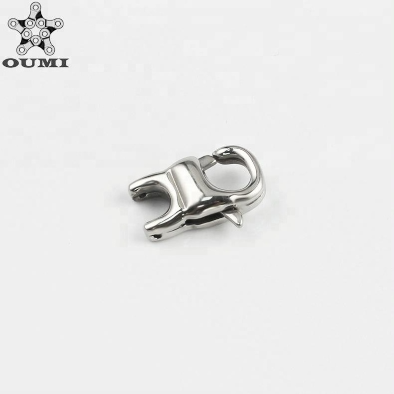 OUMI jewelry necklace clasp 12mm 14mm 16mm 18mm bronze alloy metal large lobster claw snap hook