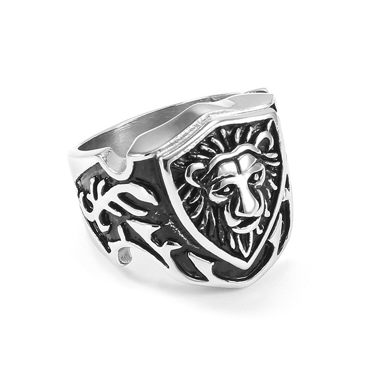 2022 Wholesale China Manufacturer Vendor High Quality Fashion Stainless Steel Men Vintage Rings