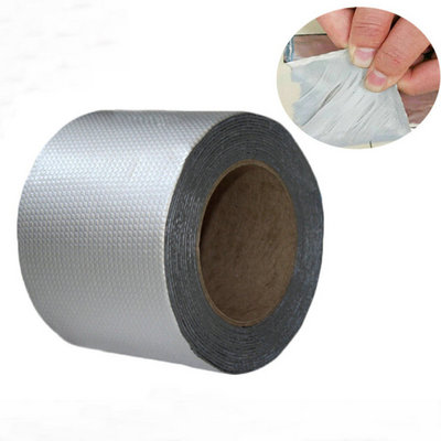 Outdoor Flashing Roof Rubber Sealing Repair Roof Tape Waterproof Aluminum Foil Butyl Tape