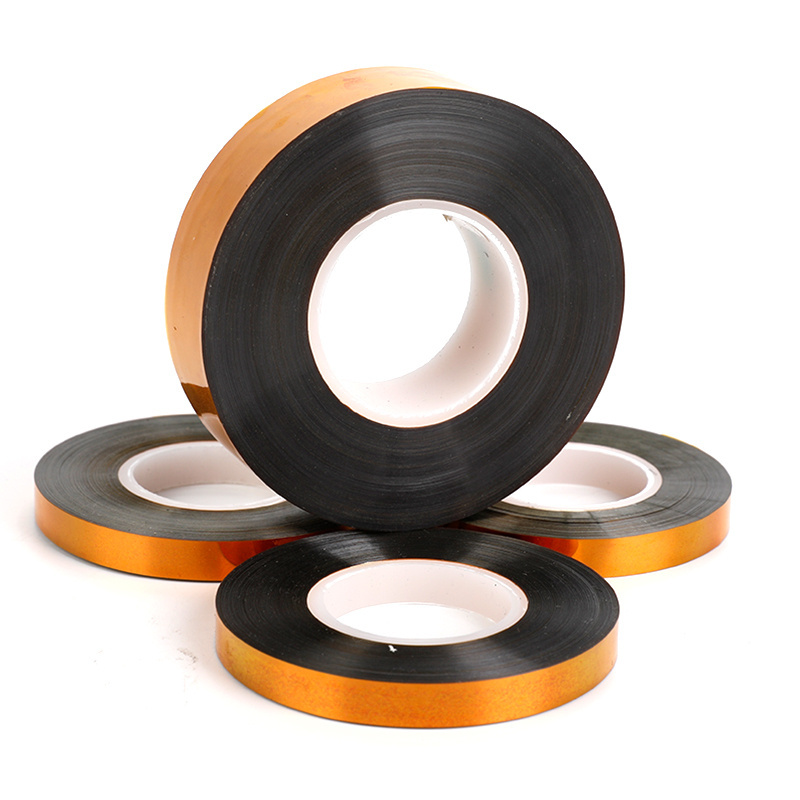 High Temperature Resistance Double Sided Gold Finger polyimide film Tape