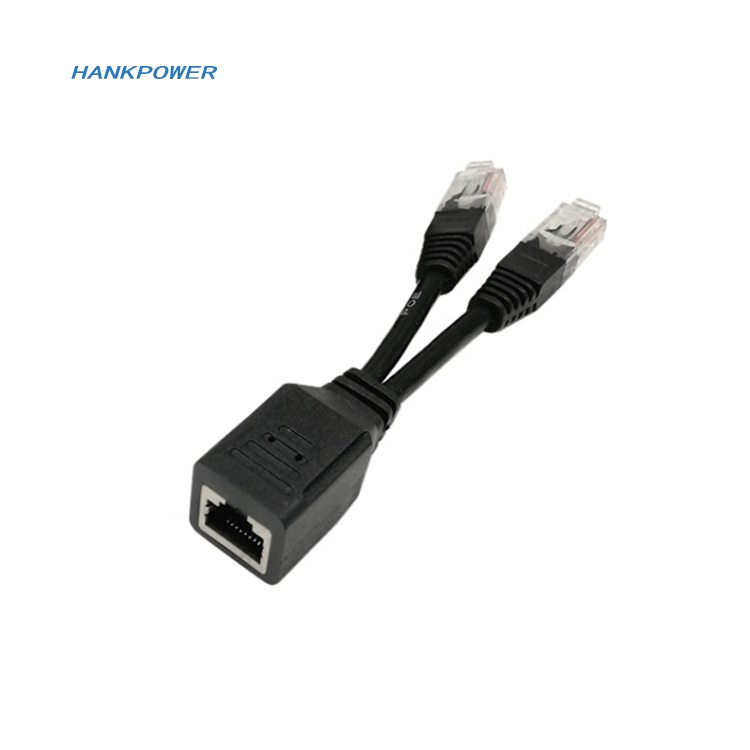 Customize Available UPOE Cable Kit POE Adapter Cable Connectors Passive Power Cable RJ45 Splitter Combiner