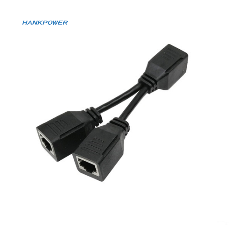 Customize Available UPOE Cable Kit POE Adapter Cable Connectors Passive Power Cable RJ45 Splitter Combiner