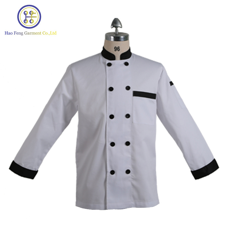 Factory wholesale High quality Chef Tops Chef Cook Uniform