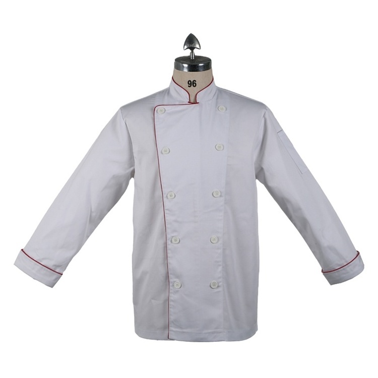 New Italian Design Long Sleeve Executive Coat Chef Uniform