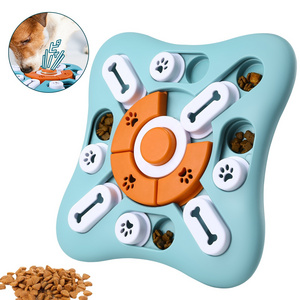 Multifunctional Squeak Interactive Dog Enrichment Toys,Pet Enrichment Toys  Anxiety Treat Feeder Dog Puzzle Toy