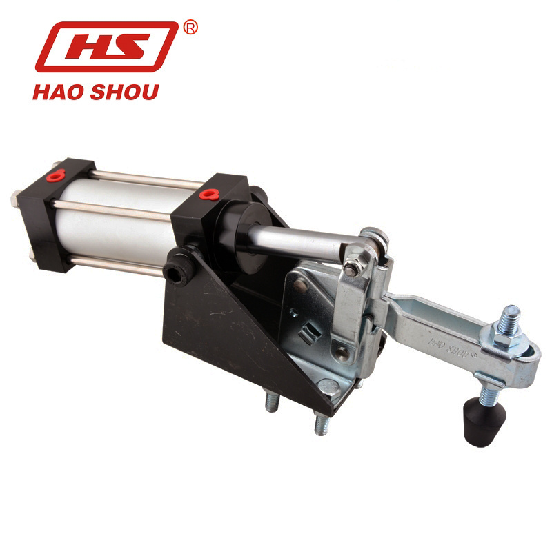 HS-12265-A China toggle clamp manufacturer pneumatic clamp Holding Capacity 340KG, 750lb,1/8'' inlet (similar to 810-U)