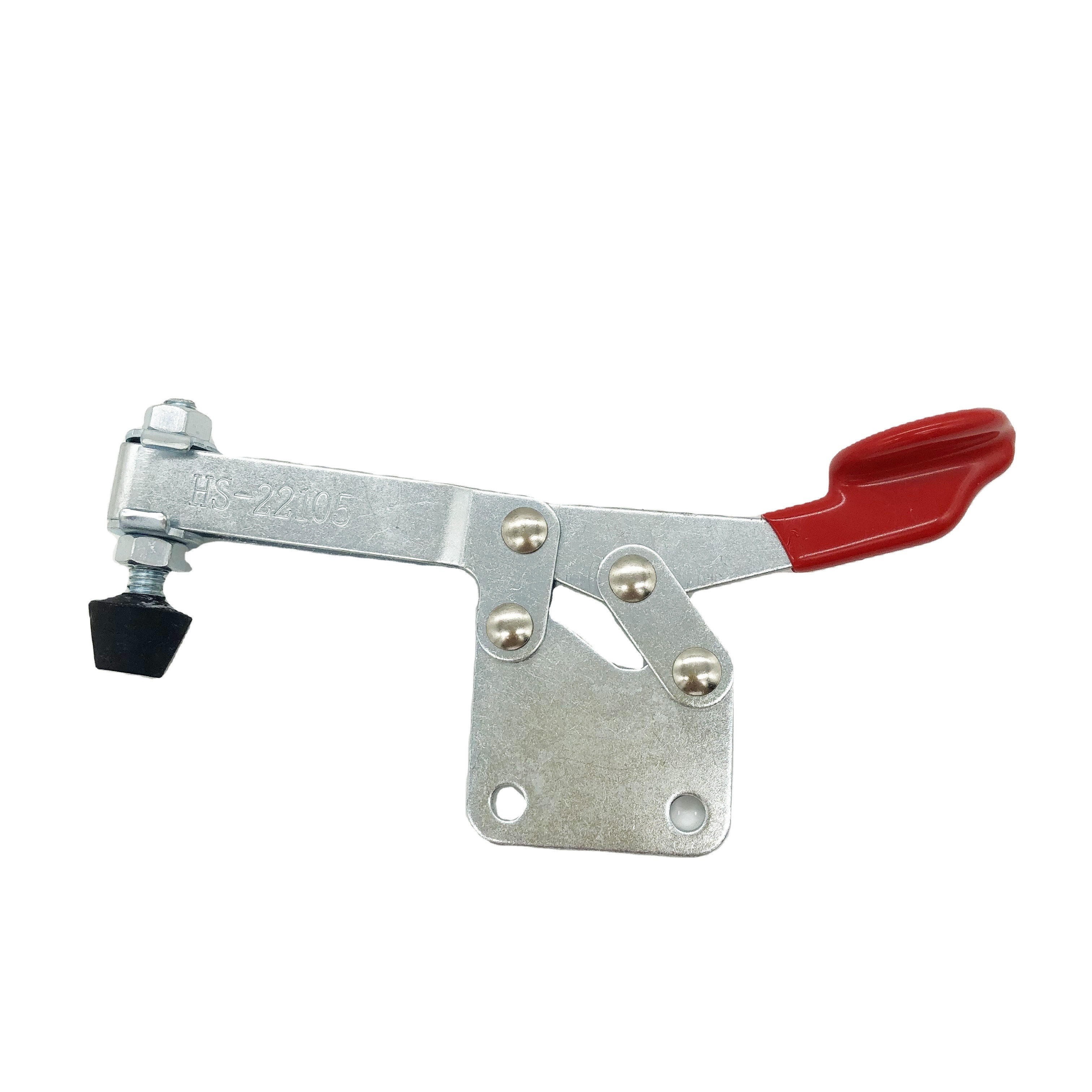 China Clamp HS-22105 Horizontal Quick Release Hold Down Handle Toggle Clamp for Jig