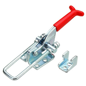 HS-431 Quick release Latch type adjustable toggle clamp with U hook heavy duty clamp 318kg capacity similar to 331