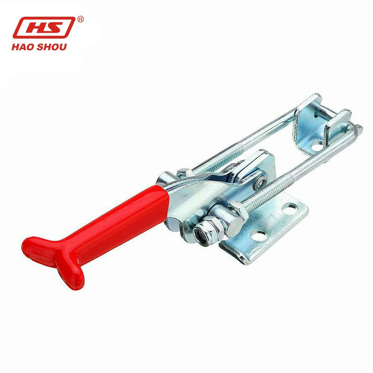 HS-431 Quick release Latch type adjustable toggle clamp with U hook heavy duty clamp 318kg capacity similar to 331