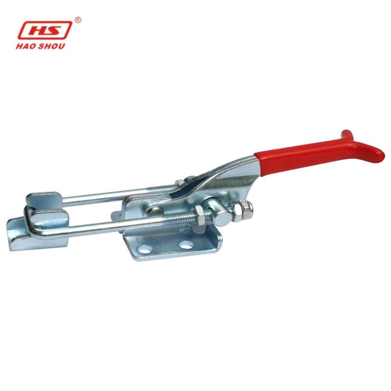 HS-431 Quick release Latch type adjustable toggle clamp with U hook heavy duty clamp 318kg capacity similar to 331