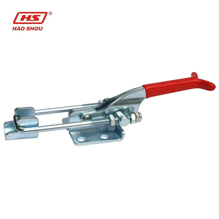 HS-431 Quick release Latch type adjustable toggle clamp with U hook heavy duty clamp 318kg capacity similar to 331