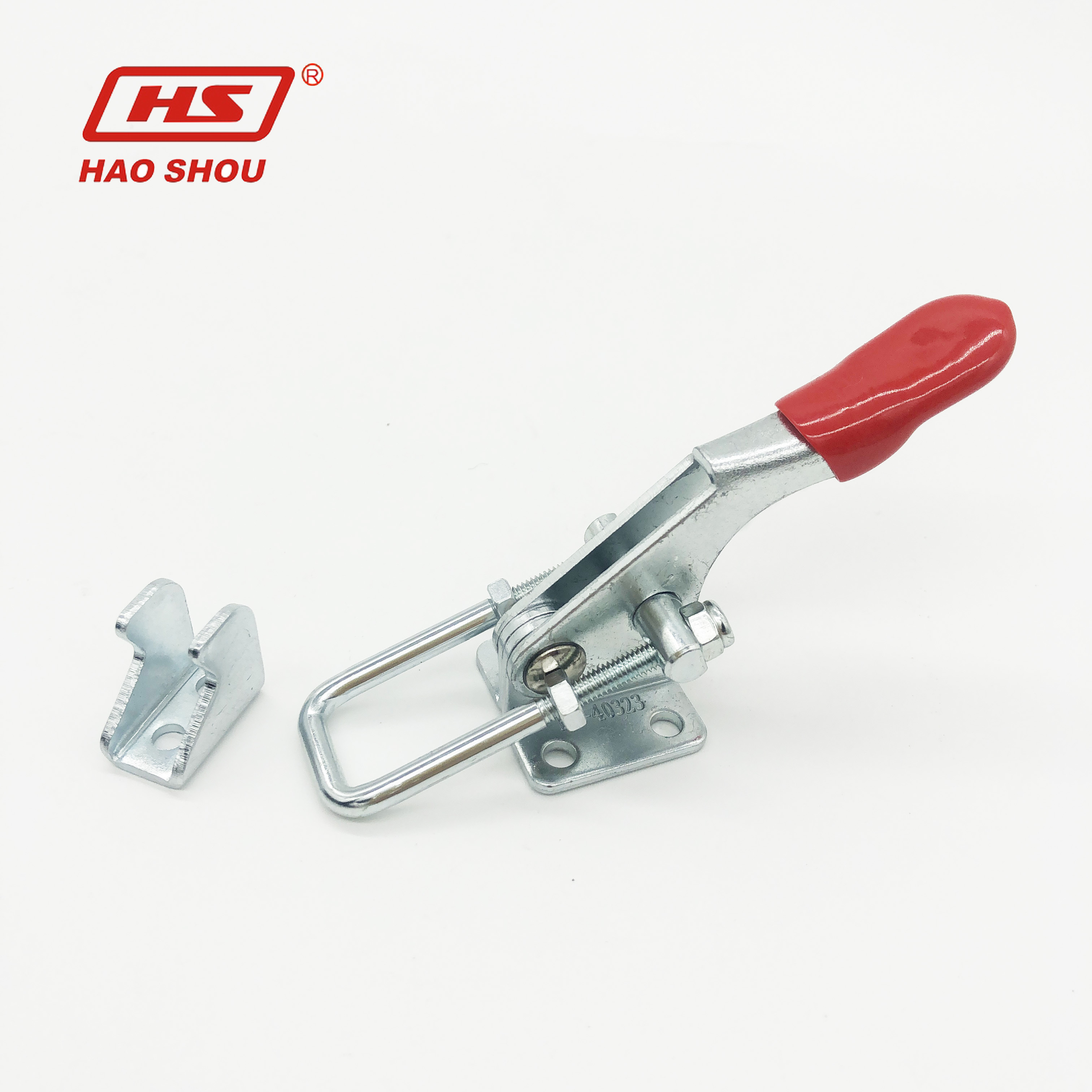 HS-40323 hold capacity 163kg/360Lb steel toggle clamp quick release hand clamp latch clamp weld Similar to 323