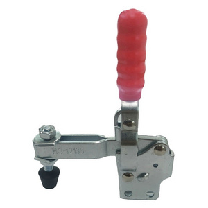 HS-12135 force 227Kg/500Lbs Short U-Bar Quick Release Straight Base Vertical Toggle Clamp (Similar to 207-UB)