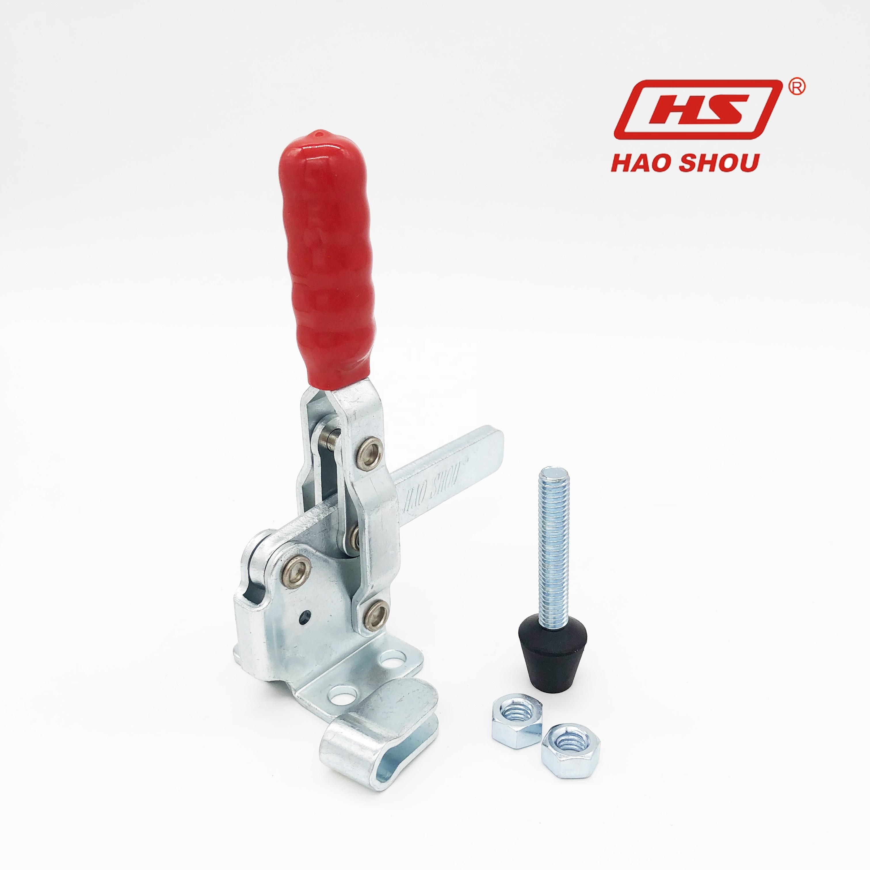 Haoshou Brand HS-12140 Wholesale Vertical Handle Fixture Toggle Clamps Weldable Clamp