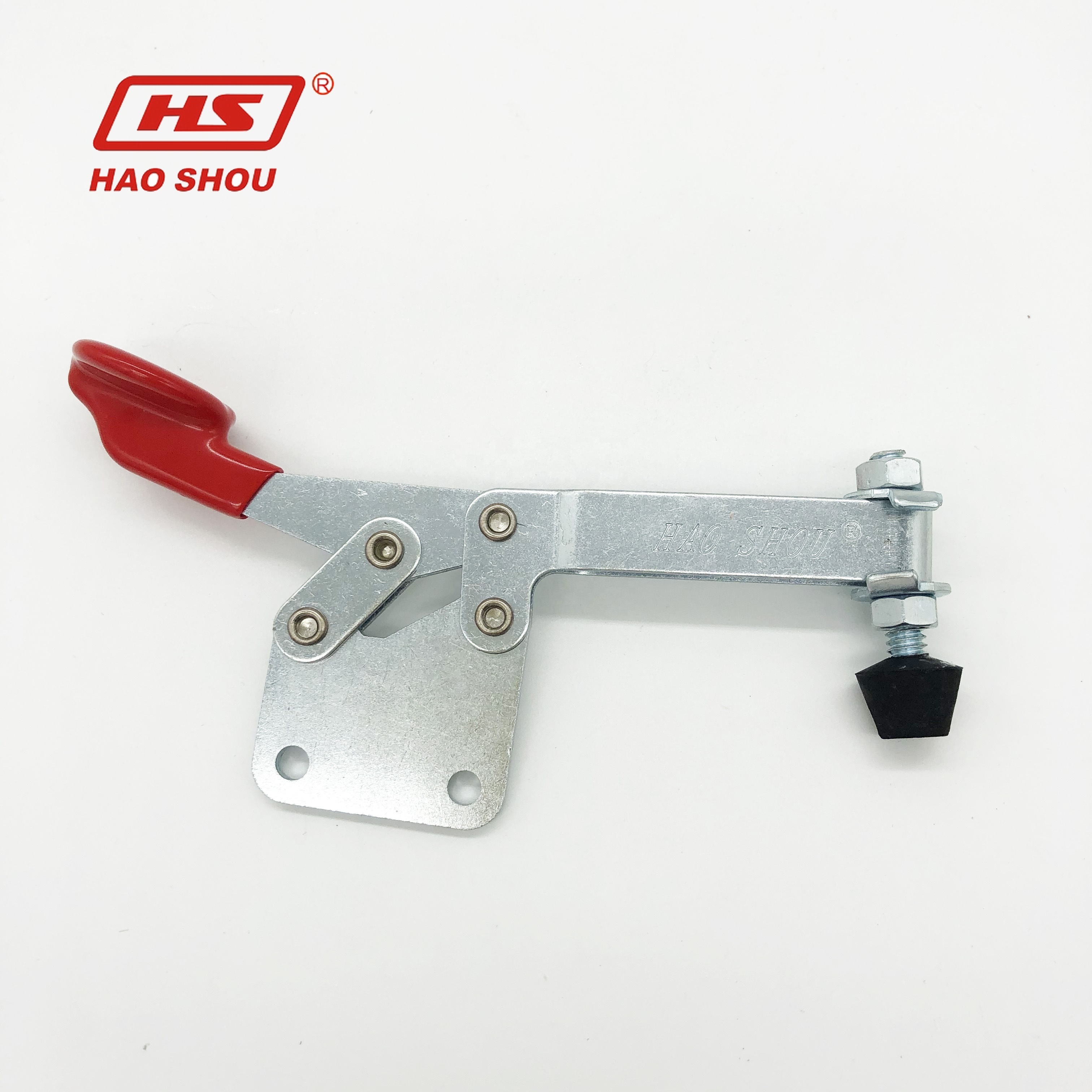 China Clamp HS-22105 Horizontal Quick Release Hold Down Handle Toggle Clamp for Jig