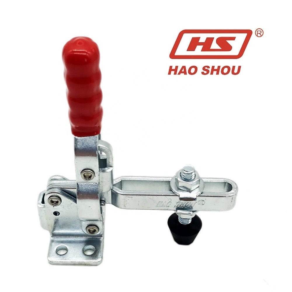 HS-12050-U60  Same as 202-UL Long U-bar 60mm Manual Vertical hold down toggle clamp price  for jig and fixtures