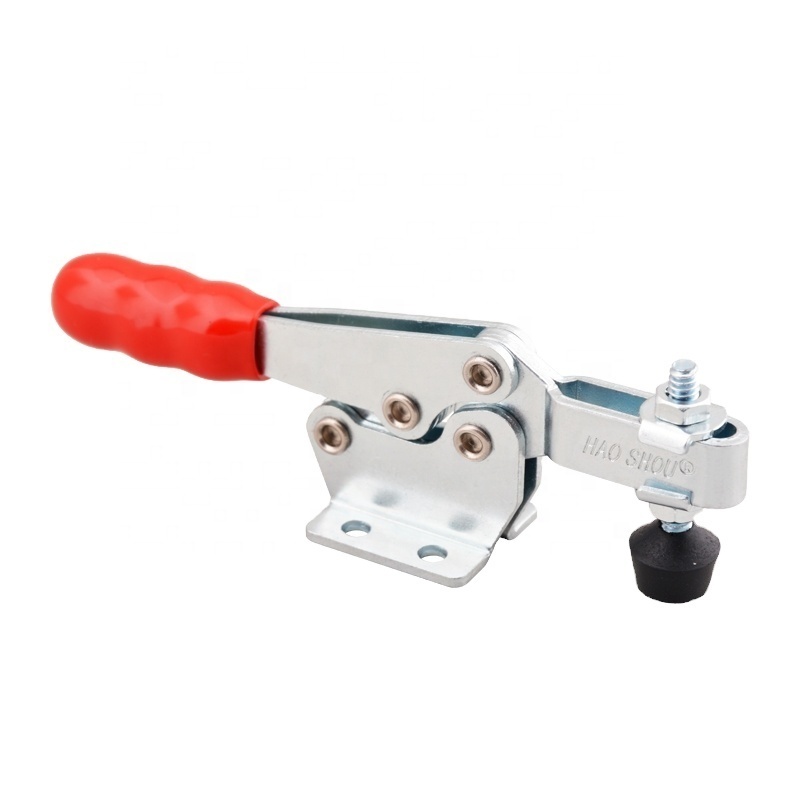 Taiwan Haoshou HS-2300 Hand Tool Light Duty Quick Release Hold Down Horizontal Toggle Clamps for Welding and Assembling