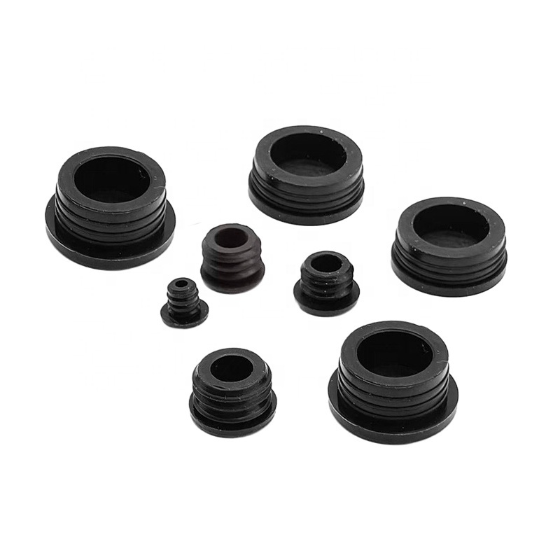 Manufacturer Custom Thread Hole Silicone Rubber Plugs Waterproof Rubber Grommet Plug