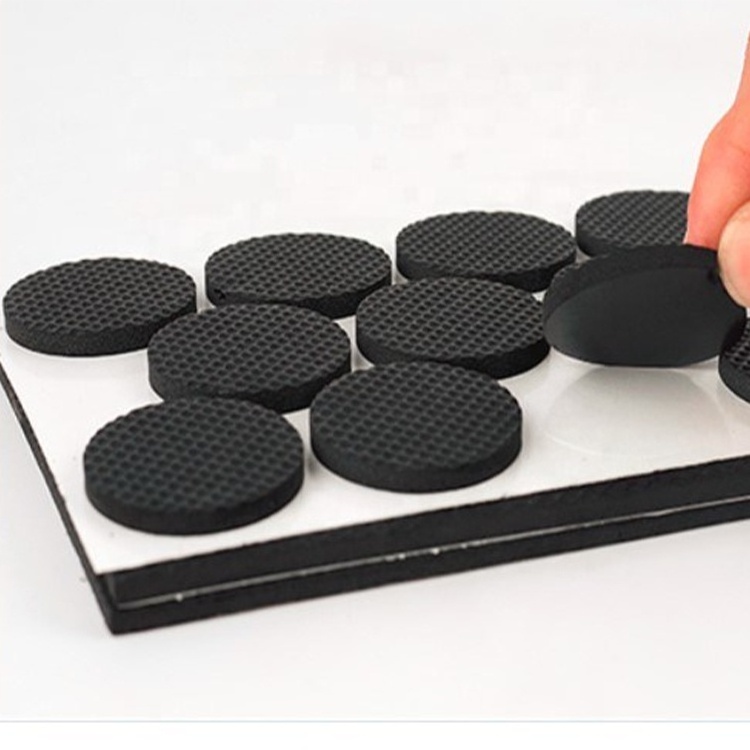 Manufacturer Custom Soft adhesive Anti Slip Bumper Pad Anti Shock Pad Silicone Rubber Feet Pad