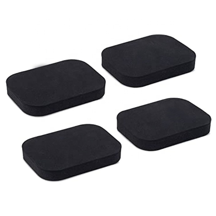 Factory Custom Studio Monitor Silicone Rubber Vibration Subwoofer Sound Earthquake Isolation Pads For Speakers