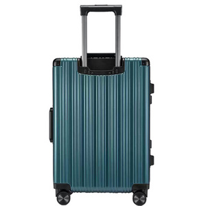 Large Travel Luggage Durable Made Stainless Steel Abs Rod Aluminum Frame Luxury Suitcase