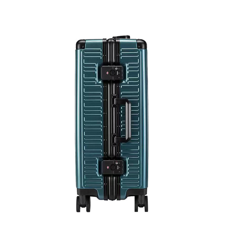 Large Travel Luggage Durable Made Stainless Steel Abs Rod Aluminum Frame Luxury Suitcase