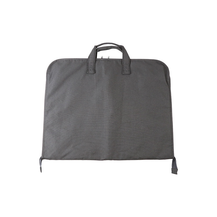 Black Garment Suit Bags for Travel Breathable Dresses Cover Bag Window Holder for Dress Coat