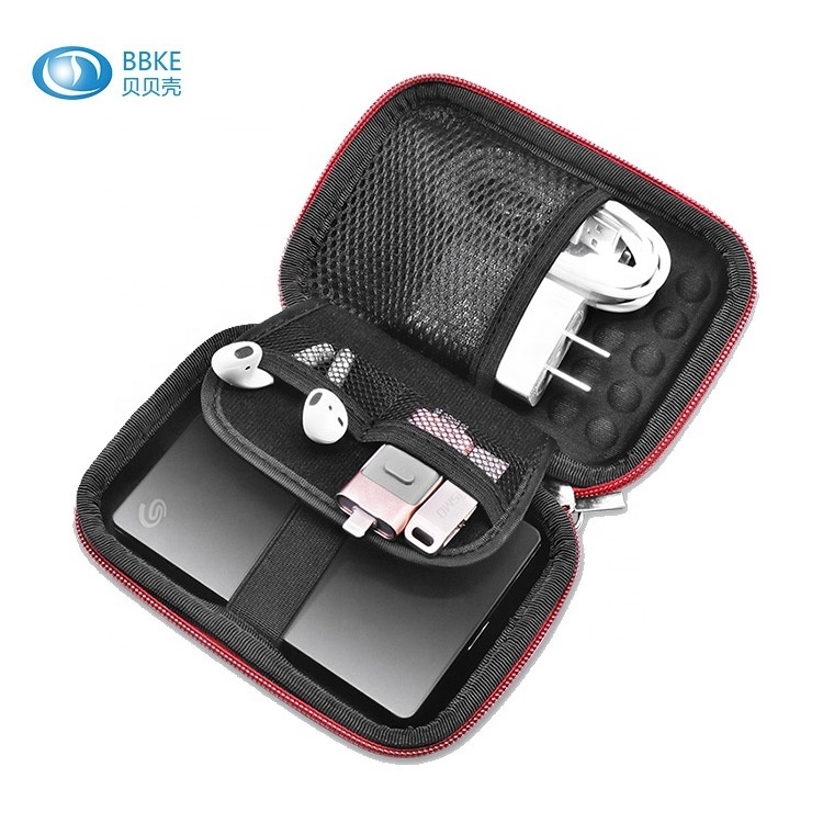 High Quality Waterproof Hard Case EVA Electronic Accessories Tool Case Box, Mobile Accessory  Case EVA Organizer