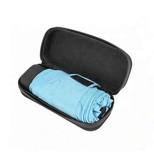 Custom Waterproof 1680D Eva Case Zipper Eva Umbrella Case Carrying Storage Small Mini Compact Hard Eva Case For Umbrella