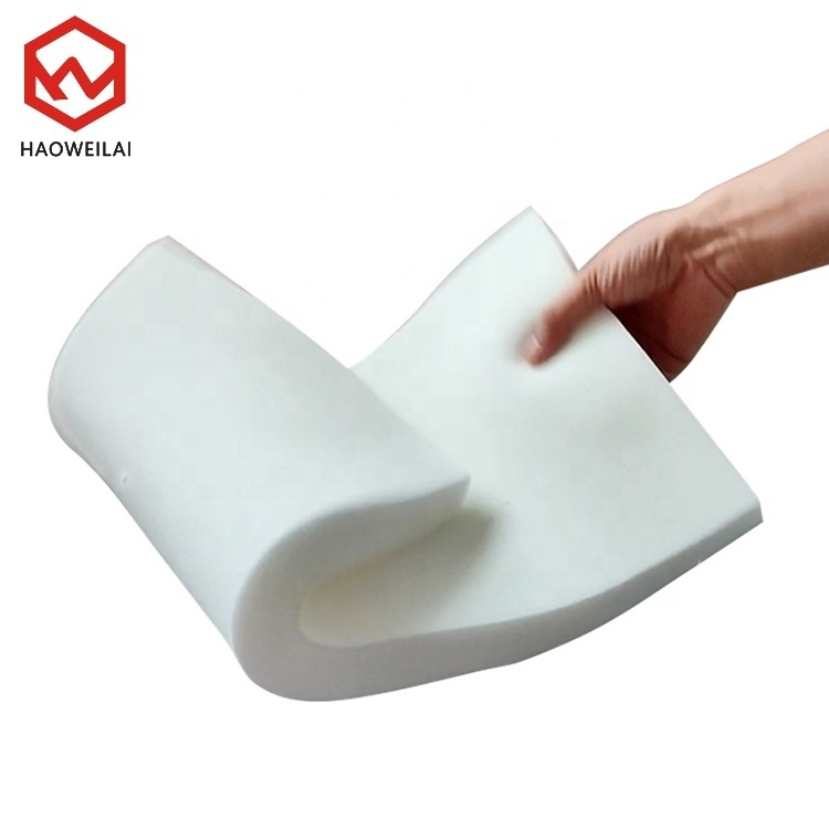 Factory Memory Foam high rebound sponge resiliency medium density pu foam block for mattress