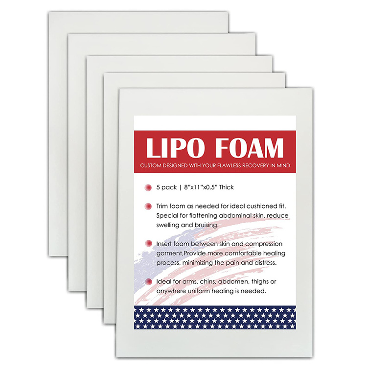 Lipo Foam Pads for Post Surgery Ab Board Liposuction Surgery Flattening Abdominal Compression Garments Lipo Foam