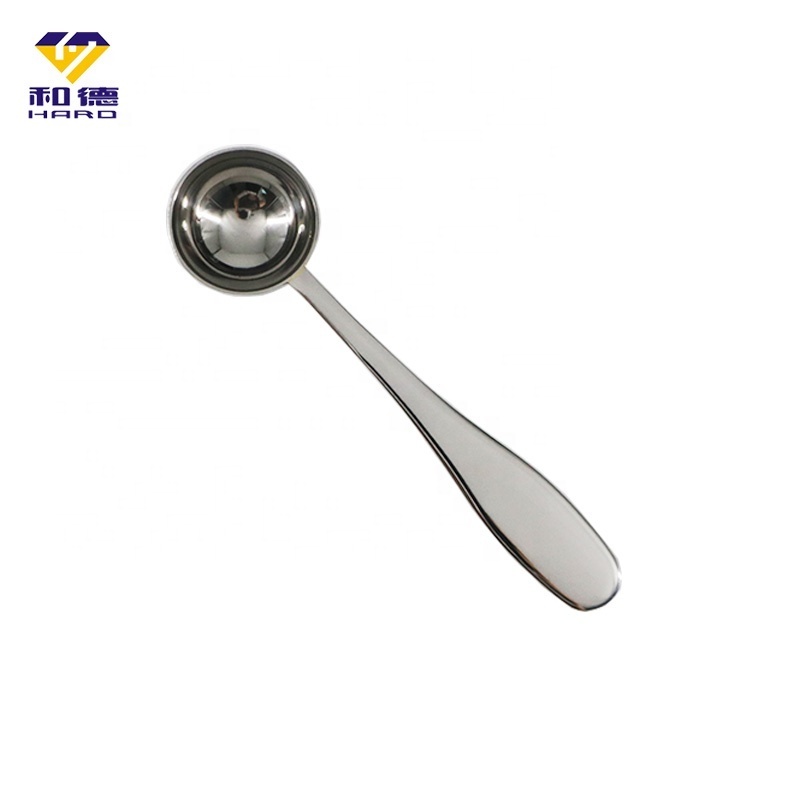 Customized logo New stainless steel 7.5ml tea spoon for loose tea leaf