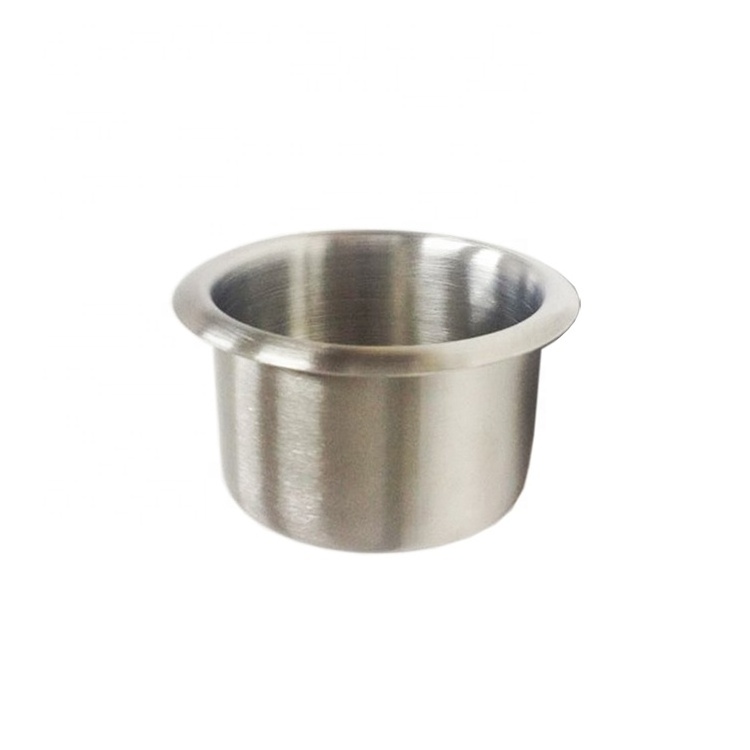 Stainless steel 18-8 high quality  hot sale sofa cup holder for  desks leather sofa chair card table beach