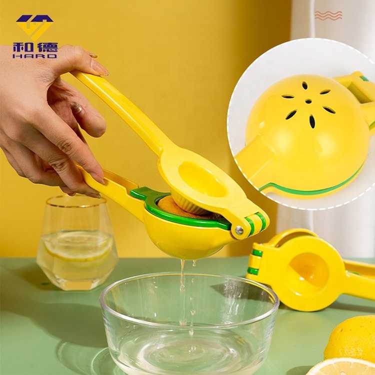 Lemon Lime Squeezer Kitchen Gadget Fruit Juicer One Large One Small Two Pieces Manual Lemon Press Juice Squeezer