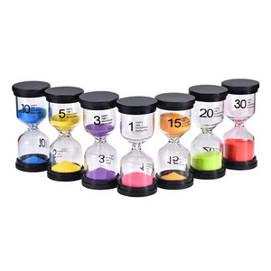 1/3/5/10/15/20 Hourglass Minutes Sand Watch Sandglass Timer Watch Clock Kids Gift Sand Timer Hour Home Decoration