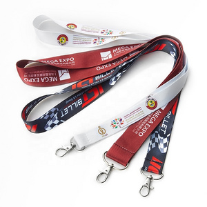 Hot Sale Environmental Sublimation Custom Keychain Lanyard With Logo Custom