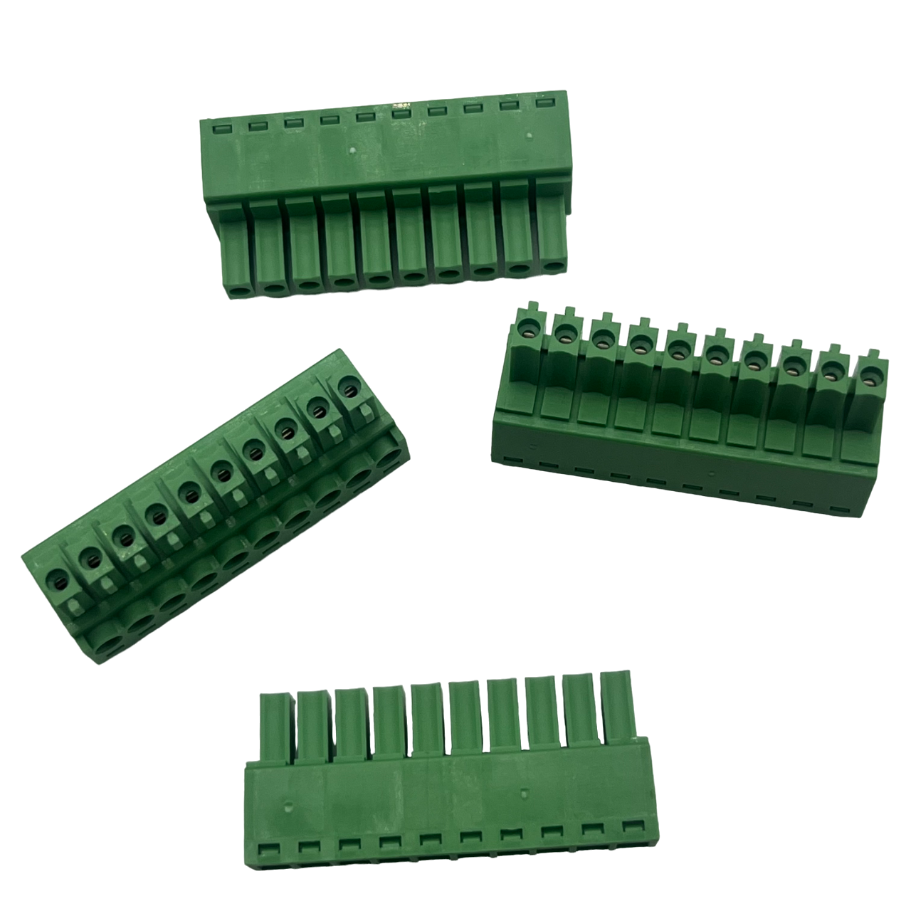 Terminal Blocks Customized 3.5/7.5/7.62/9.52mm 10P Straight Different Decks PCB for Electrical Connector phoenixTerminal Blocks