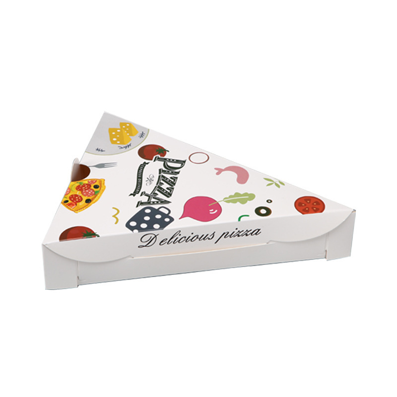 Packaging Slice Blank Delivery Pink Luxury Pizza Rectangular Empty Boxes Round Triangle Pizza Box Sample Wholesale