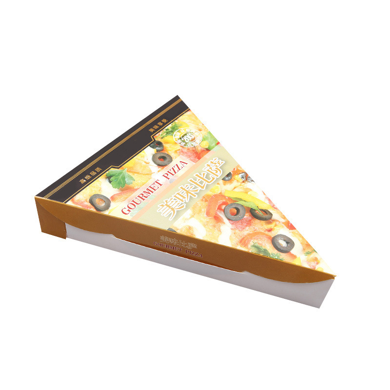 Packaging Slice Blank Delivery Pink Luxury Pizza Rectangular Empty Boxes Round Triangle Pizza Box Sample Wholesale