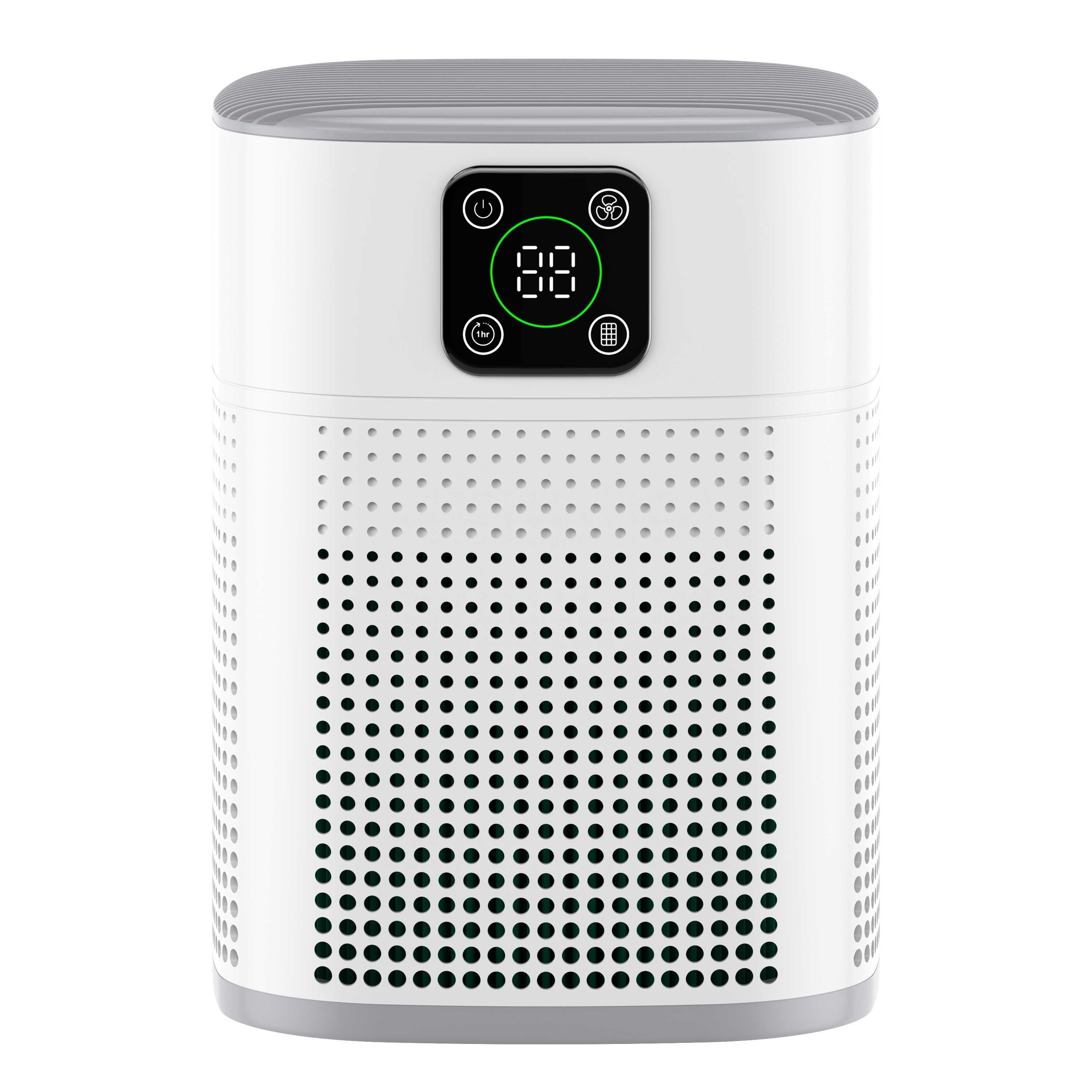 New One-touch intelligent digital display to remove bacteria/odor/particulate matter/formaldehyde desktop household air purifier