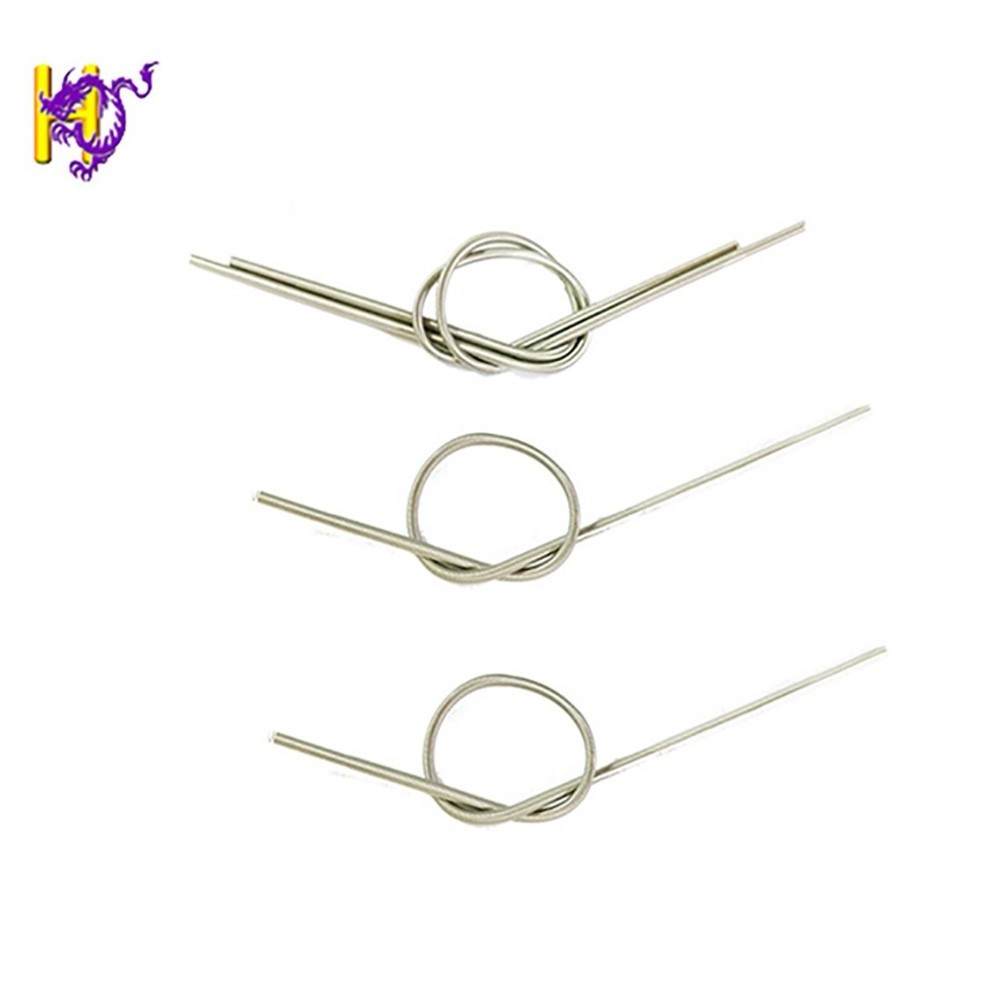 Factory custom elastic stainless steel small coil interlock garter spring