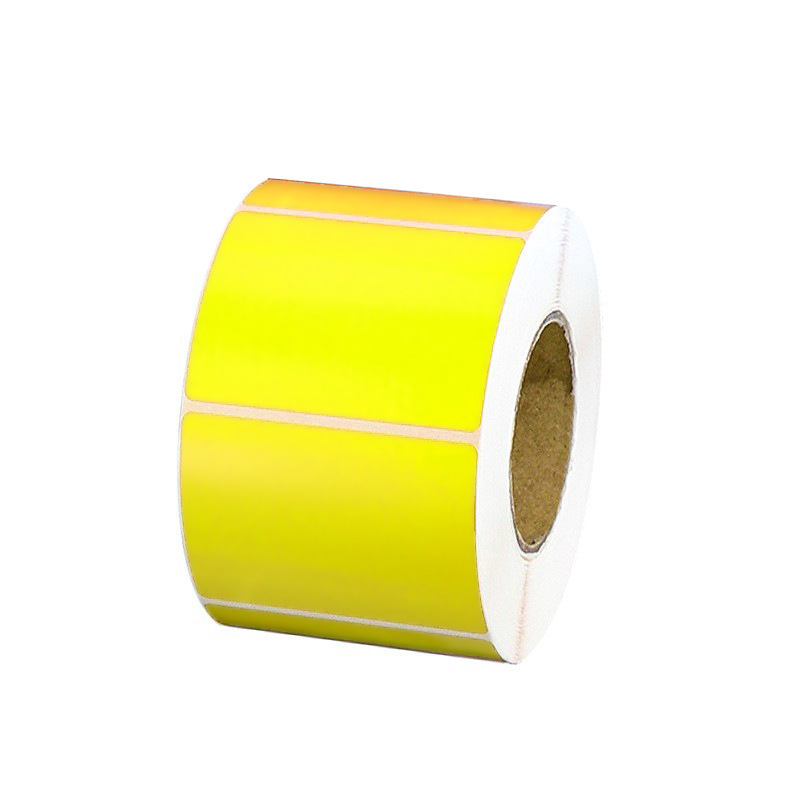 Thermal Labels Roll,Supermarket Thermal Paper Roll Label Sticker,5 Colour Thermal Labels Roll Paper Label