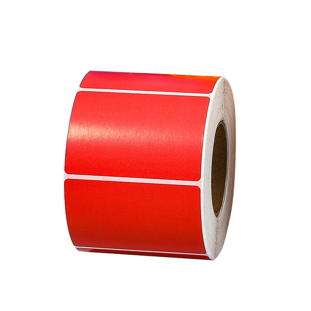 Thermal Labels Roll,Supermarket Thermal Paper Roll Label Sticker,5 Colour Thermal Labels Roll Paper Label