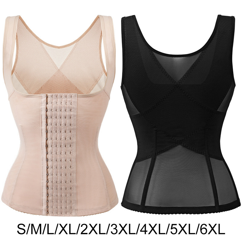 Women camisole top shapers black corset top fashion corsets large size corset tops female trendy