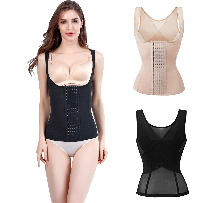 Women camisole top shapers black corset top fashion corsets large size corset tops female trendy