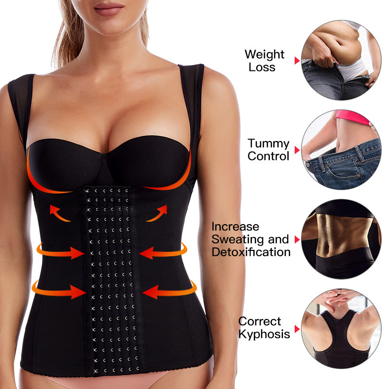 Women camisole top shapers black corset top fashion corsets large size corset tops female trendy