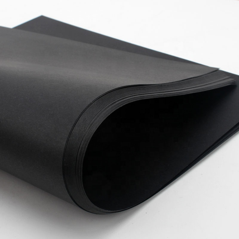 Chinese Best Quality 300 Gsm 4mm Thick Black Paper Board