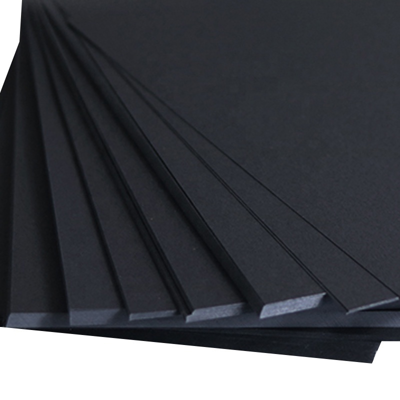 Wholesale sale of 889*1194mm 150gsm 100% Wood Pulp Black Kraft Paper