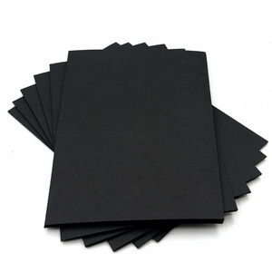 Chinese Best Quality 300 Gsm 4mm Thick Black Paper Board